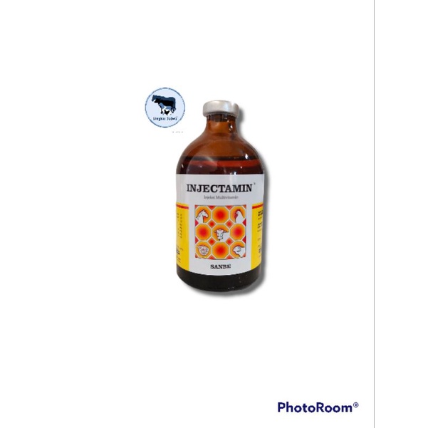 Injectamin Sanbe 100 ml / Multivitamin Untuk Hewan