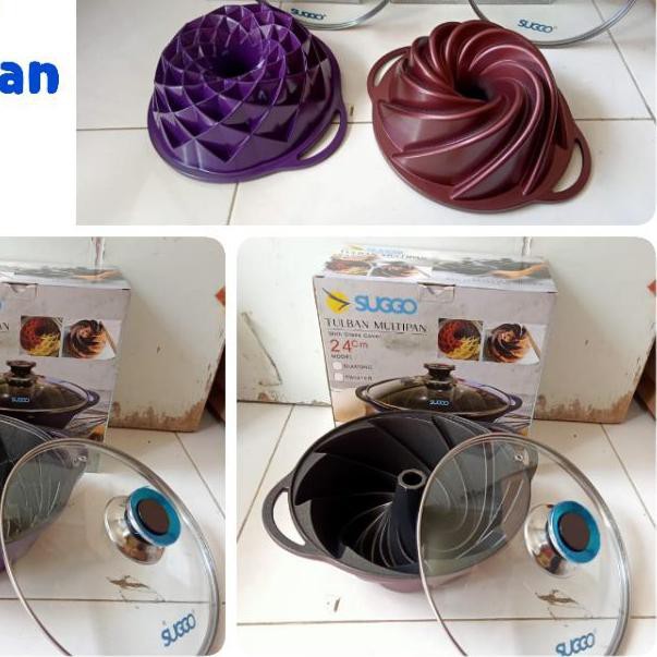 ֍ Cetakan Kue Bolu Tulban Multipan Suggo ℗