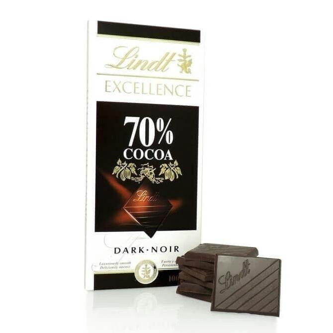 

W2Fit Lindt Dark Chocolate 70% Dark Chocolate / Coklat Healthy Brain B