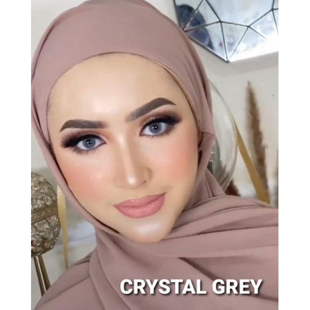 SOFTLENS CRYSTAL GREY/ABU. NORMAL/MINUS(s.d -6.00) NEW MORE DUBAI