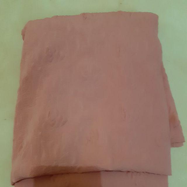 Kain Meteran Bubble Emboss Small Rose (0.5m)
