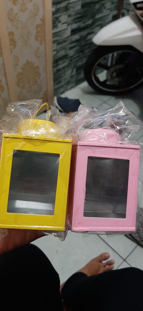 Kaleng Kerupuk Mini Ukuran 6 X 8 Cm