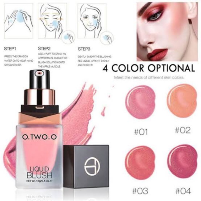 O.two.o Liquid Blush on