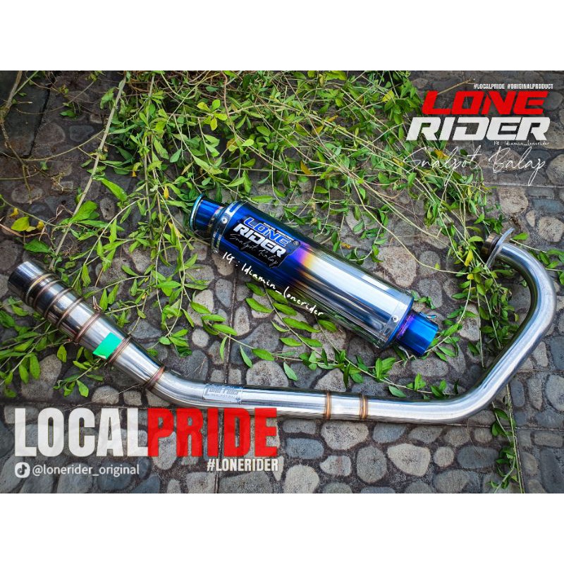 Lone Rider Original FU - RR Pahe Slencer Sanblast - SATRIA F 150