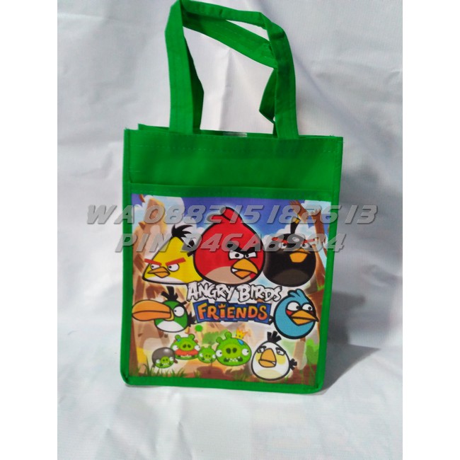 

Tas Ultah Ulang Tahun Anak Karakter ANGRY BIRD | Godiee Bag