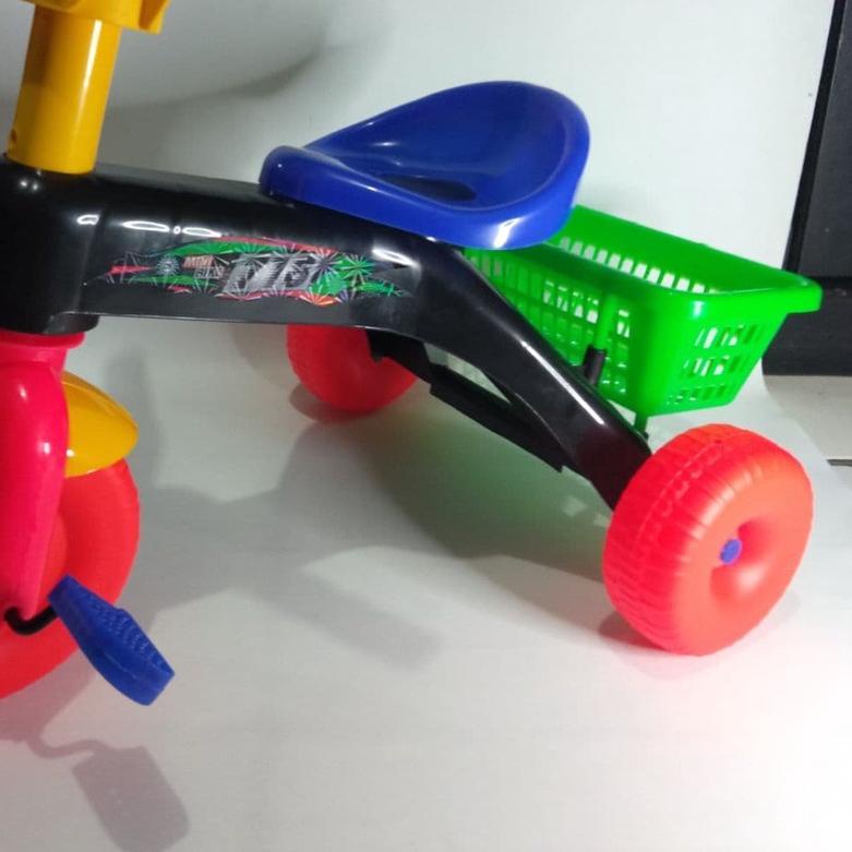 Mainan Sepeda Anak Roda Tiga Sepedah Roda 3 Plastik Mainan Edukasi Anak Laki Perempuan