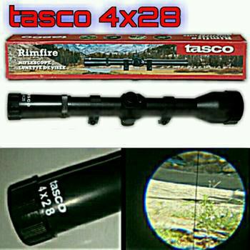 TELESKOP TASCO 4X28 / TELESCOPE SENAPAN ANGIN 4 X 28 / TELE TASCO