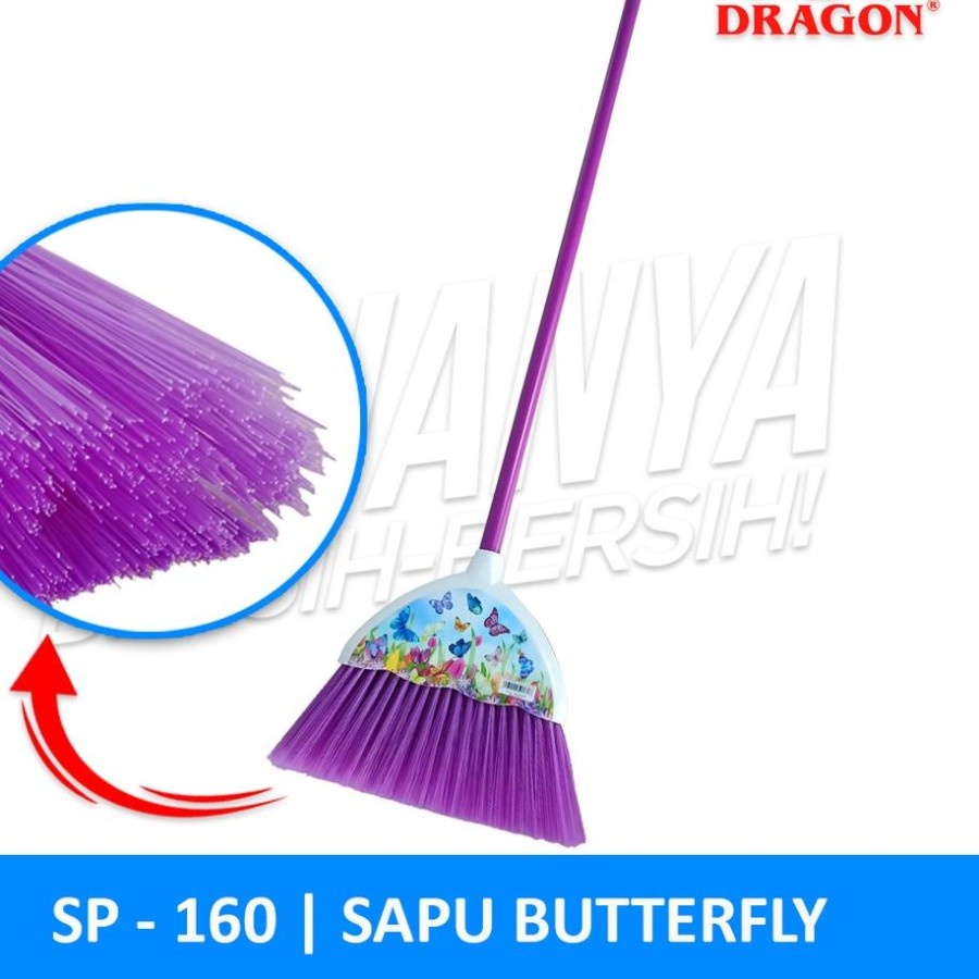 Sapu Lantai / Sapu Rumah Butterfly - Dragon SP160