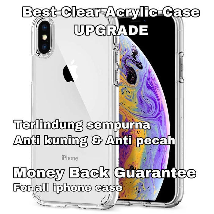 Clear Case Iphone 6 6S 7 8 Plus X Xr Xs 11 11pro pro Max Bening Strong