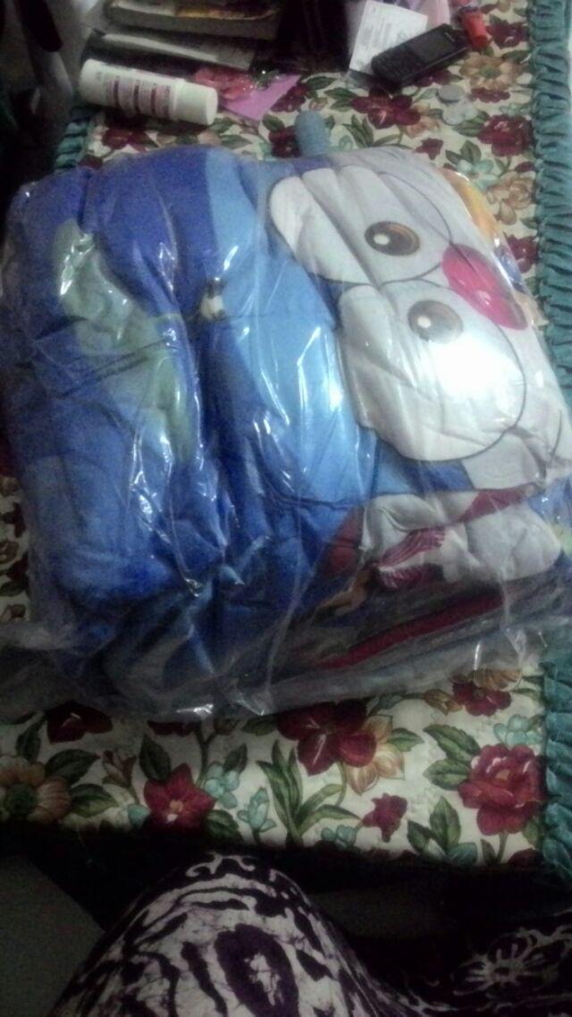 Bed Cover Single Fata Signature Doraemon Stand By Me
