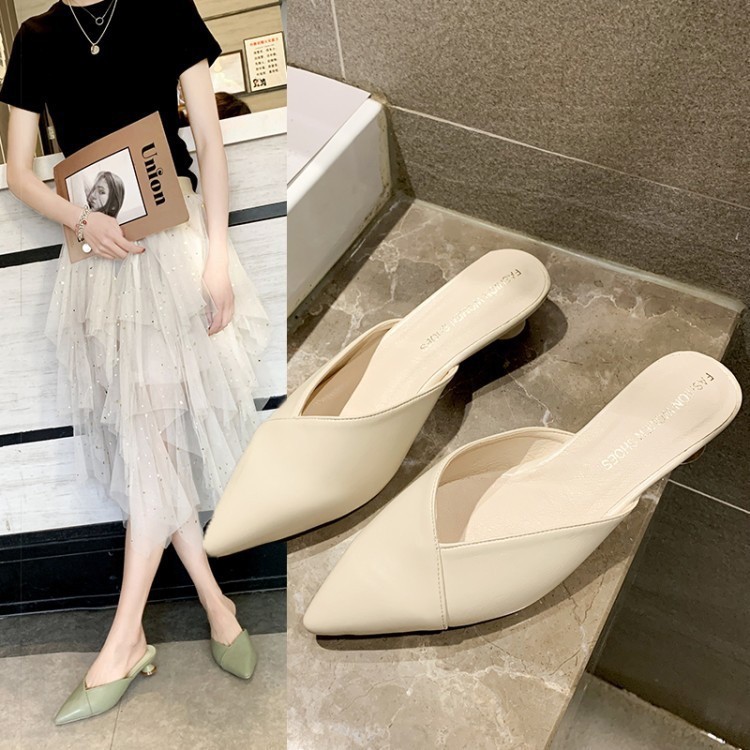 Korean Kitten Heels / Sepatu Hak 5045 (Size 36-40)