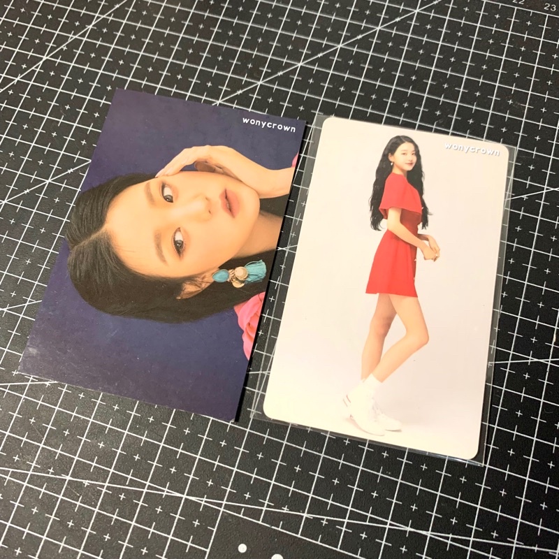 PC WONYOUNG CARD MESSAGE TWELVE IZONE IVE