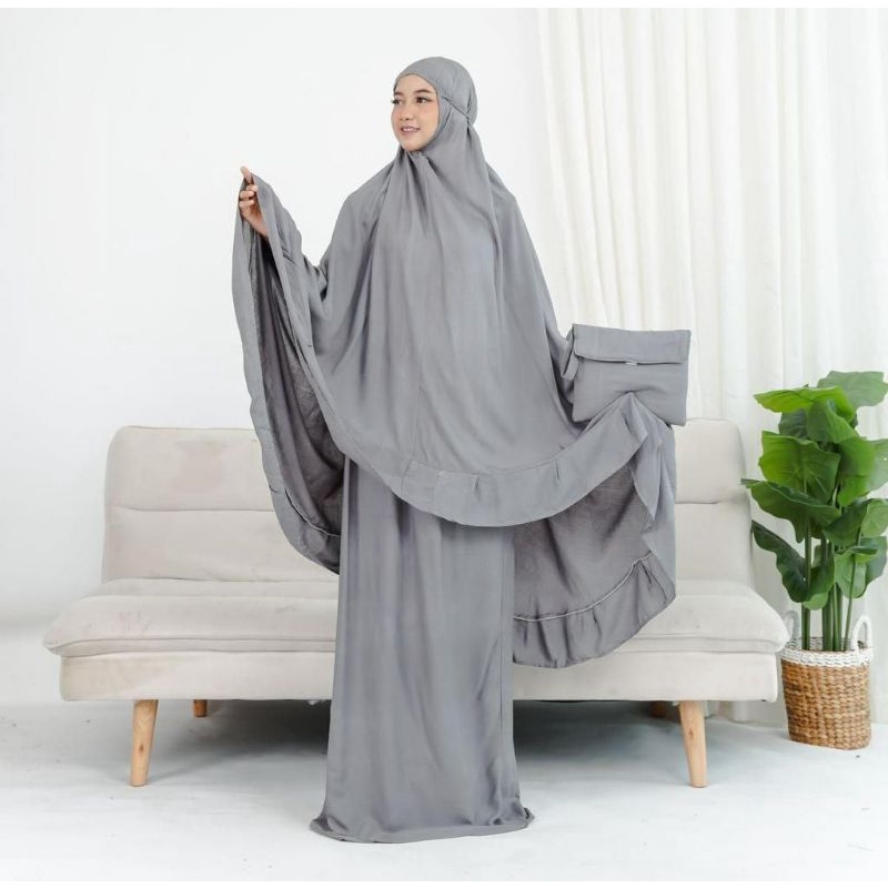 mukena // mukena adem // mukena soft // mukena dewasa // mukena polos