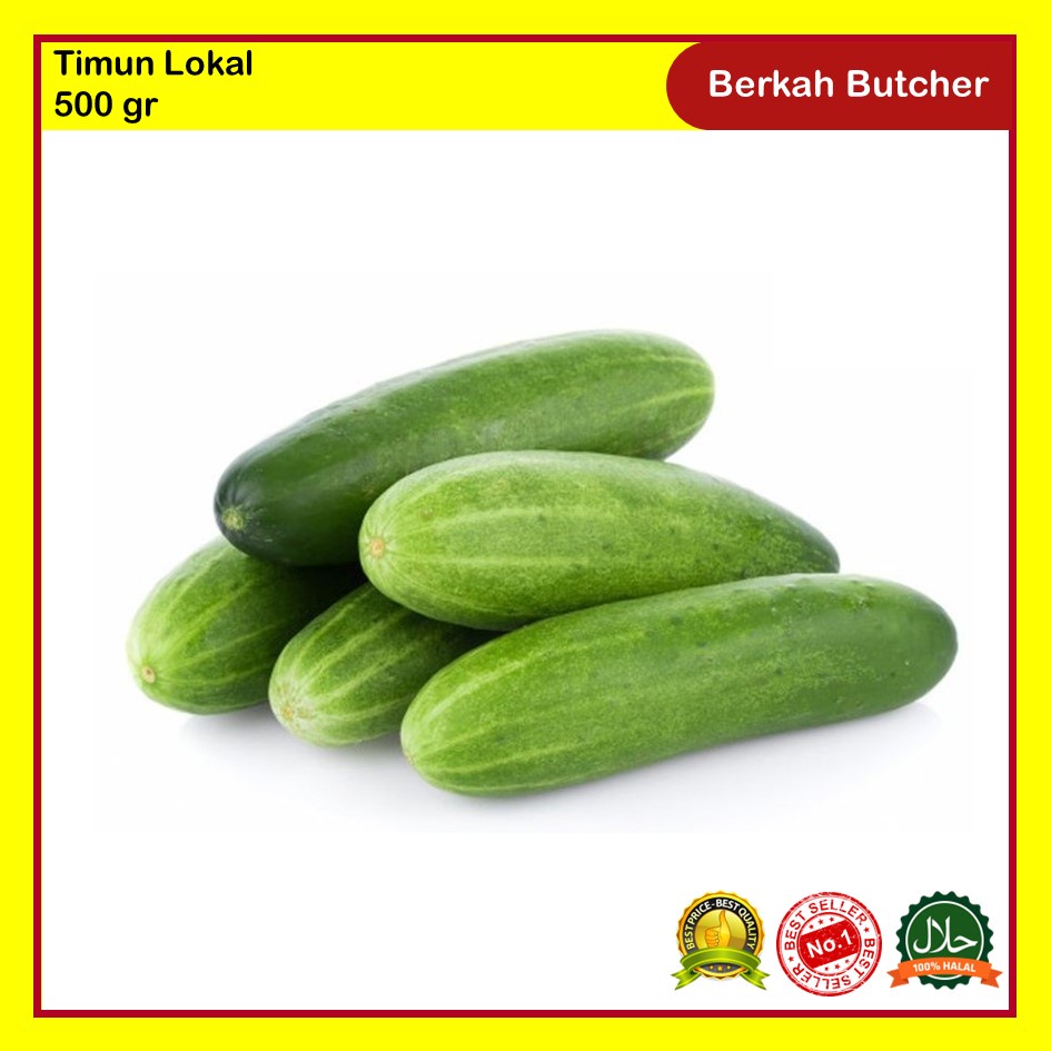 Timun Local Segar 500 gr Berkah Butcher