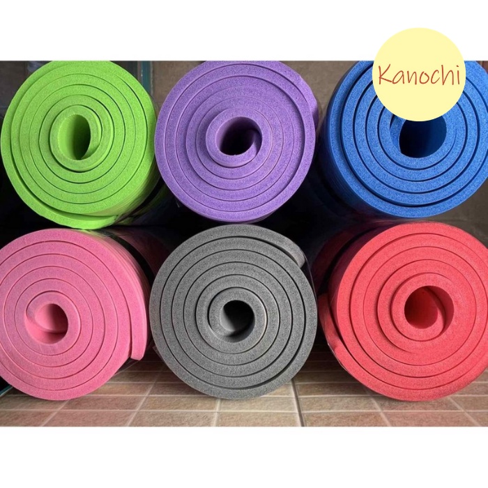 Premium Matras Yoga Mat 6mm x 183cm x63 Senam Matt Pilates PVC Camping