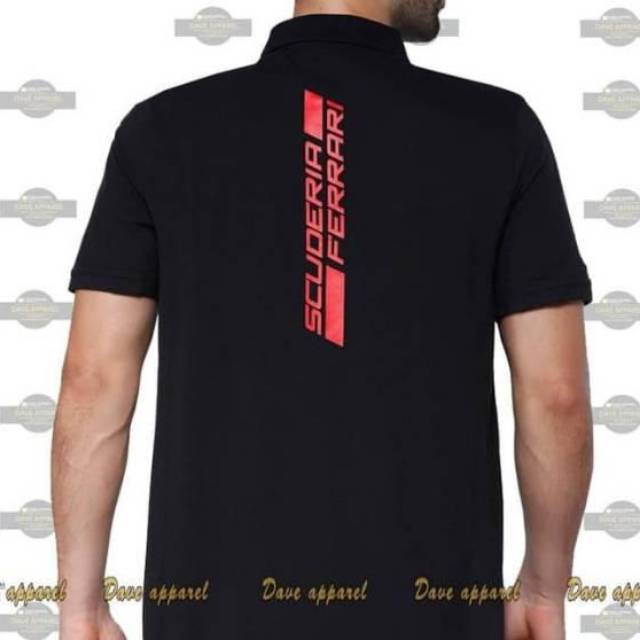 Tshirt kaos baju kerah polo shirt SCUDERIA FERRARI PUMA