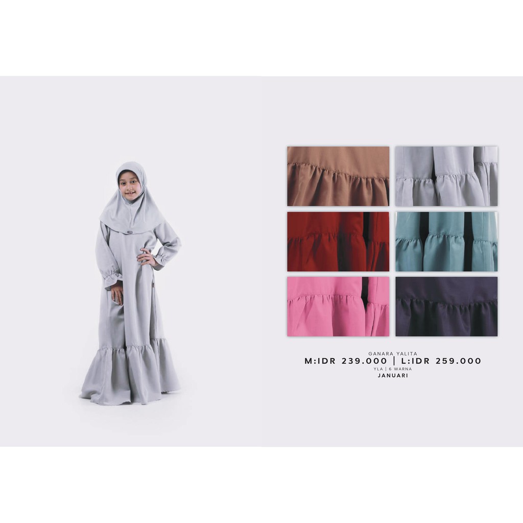Elzatta Gamis Ganara Yalita Kids