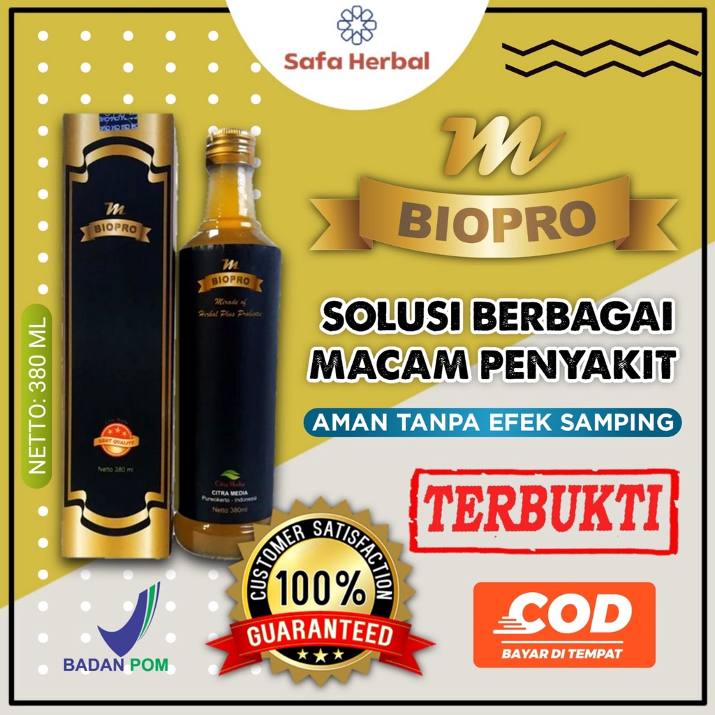 M Biopro Herbal Probiotik 100% Original Mengatasi Berbagai Macam Penyakit BERGARANSI