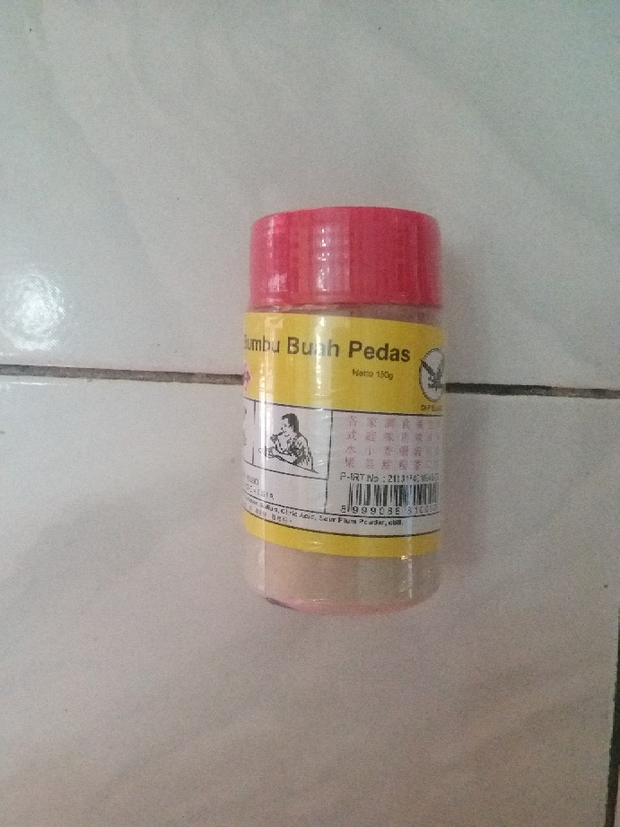 Bumbu Buah Pedas Cap Elang / Garam Buah/ Perasa Buah/ Asam Buah 150g