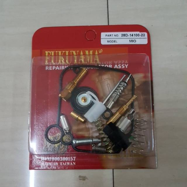 REPAIR KIT CARBURATOR FUKUYAMA MIO