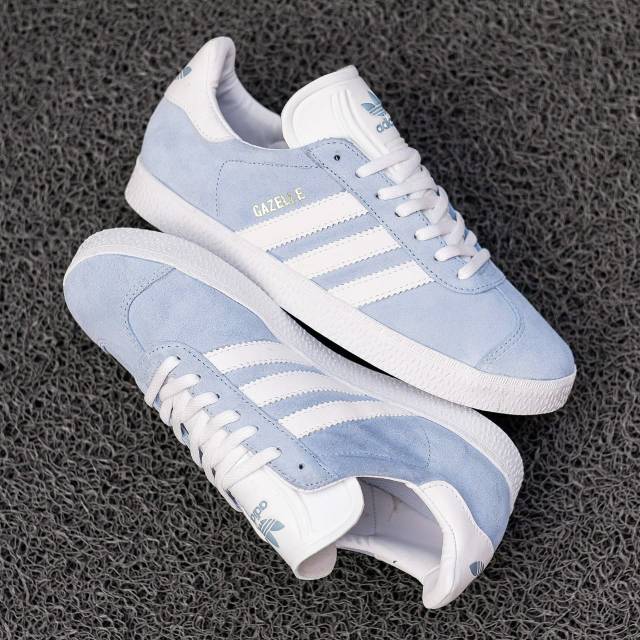 ADIDAS GAZELLE SUEDE BLUE ICE sneakers sepatu murah