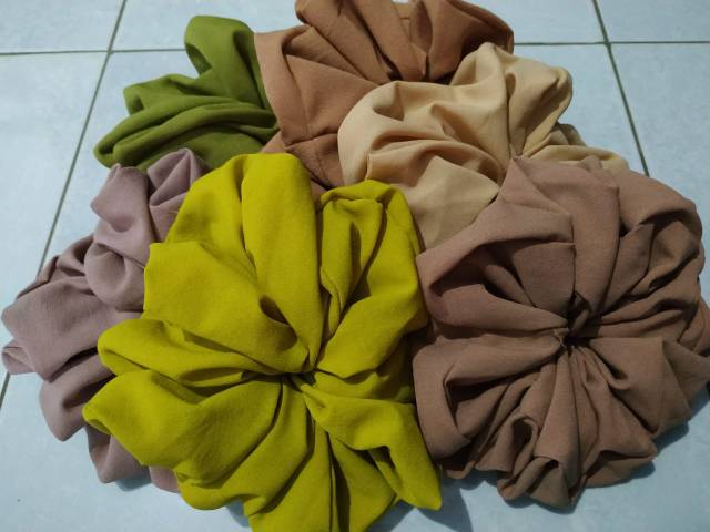 SCRUNCHIE hijab anti pusing premium best seller ikat rambut