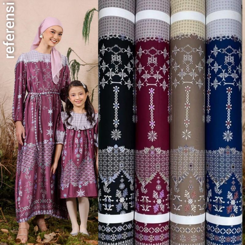 Kain Maxmara Motif Kaffah harga untuk setengah meter