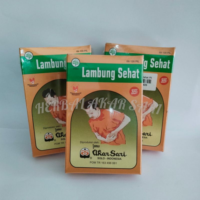 Akar Sari - Lambung Sehat Pil - Mengobati maag