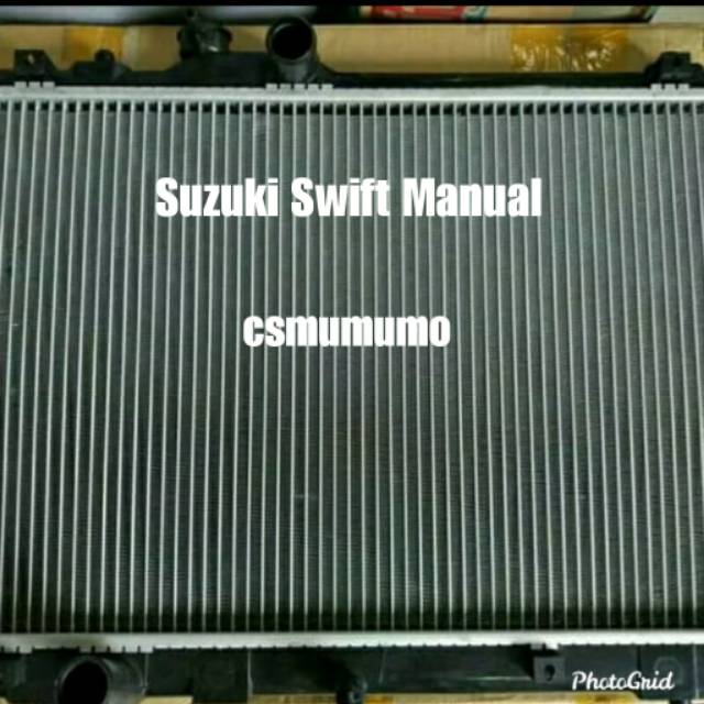 Radiator Suzuki Swift Manual