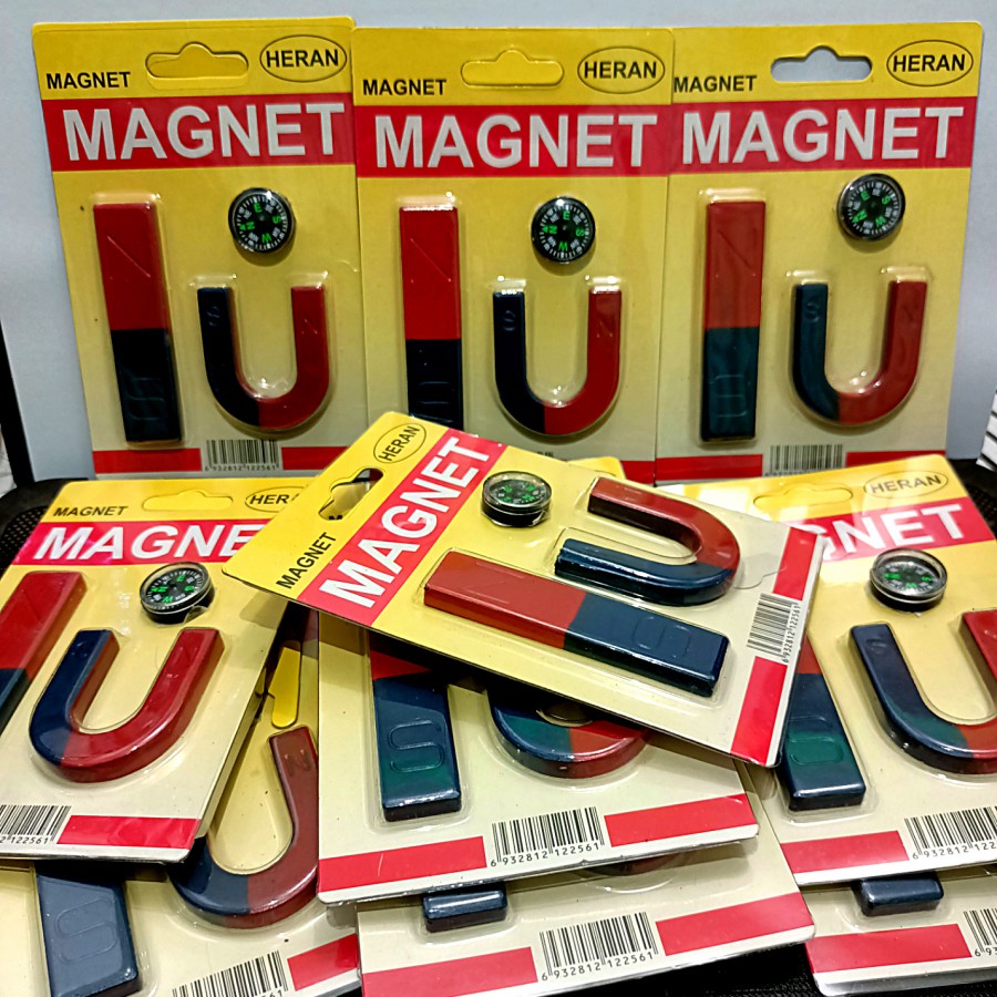 Jual MAGNET I DAN U PLUS KOMPAS , MAGNET SEKOLAH, MAGNET PRAKTEK