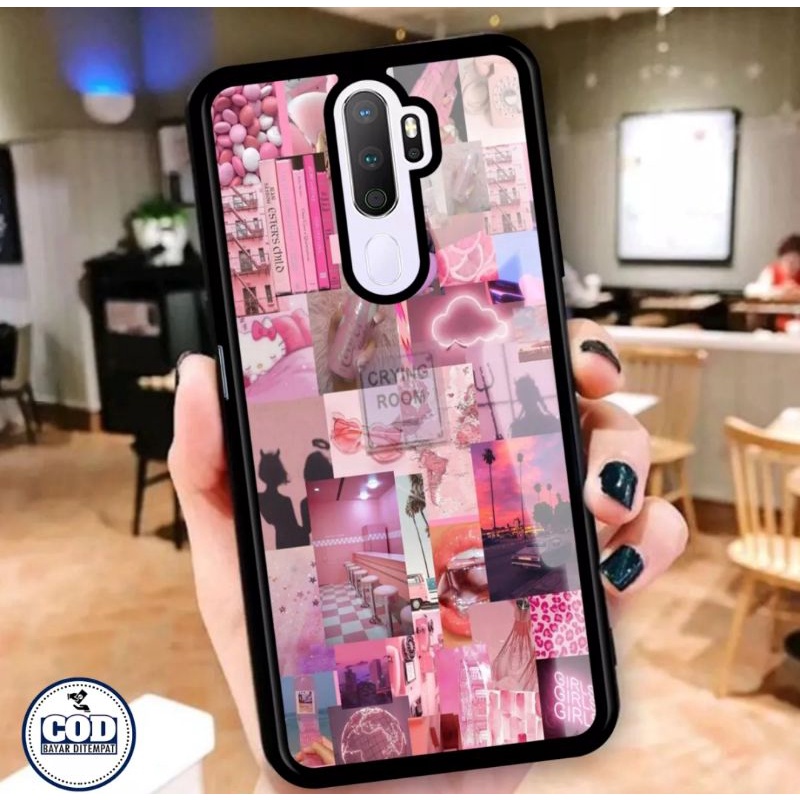 Athan Case Oppo A5 2020 / A9 2020 Fashion Aesthetic Pink series