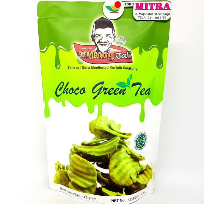 

Buruan Beli] Si Engkong Jali Keripik Singkong Rasa Choco Green Tea 125Gr | Kripik