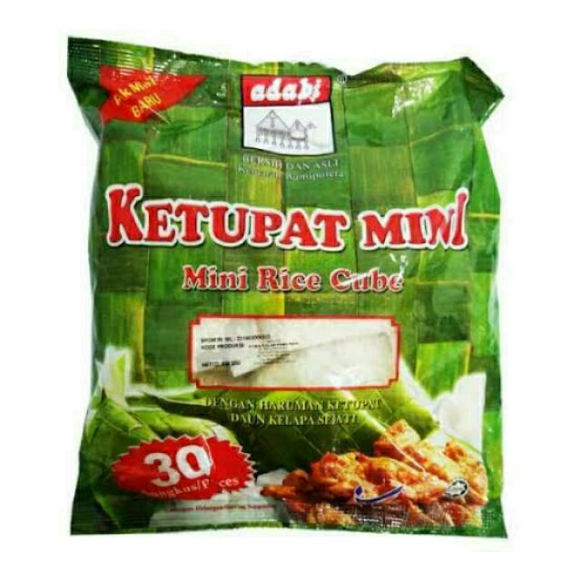 

Adabi ketupat mini isi 30