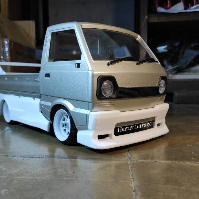 populer] Aksesoris RC WPL D12 Suzuki Carry Body Kit V2