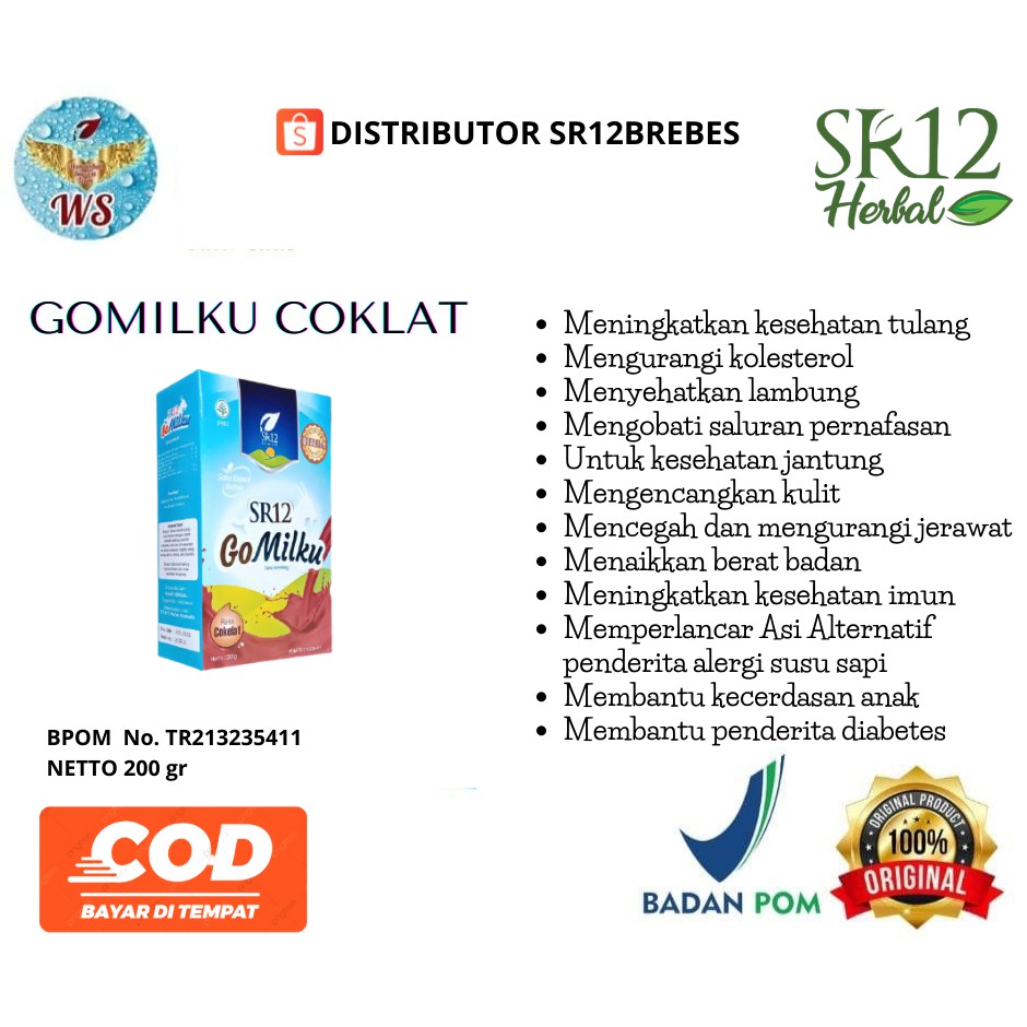 

GO MILKU COKLAT SR12 / SUSU KAMBING ETAWA BEST SELLER ( MANISNYA PAS TANPA PEMANIS BUATAN) / IMUN BOOSTER - MENINGKATKAN KECERDASAN ANAK - MELANCARKAN ASI - MEMBANTU MENGOBATI ASAM LAMBUNG