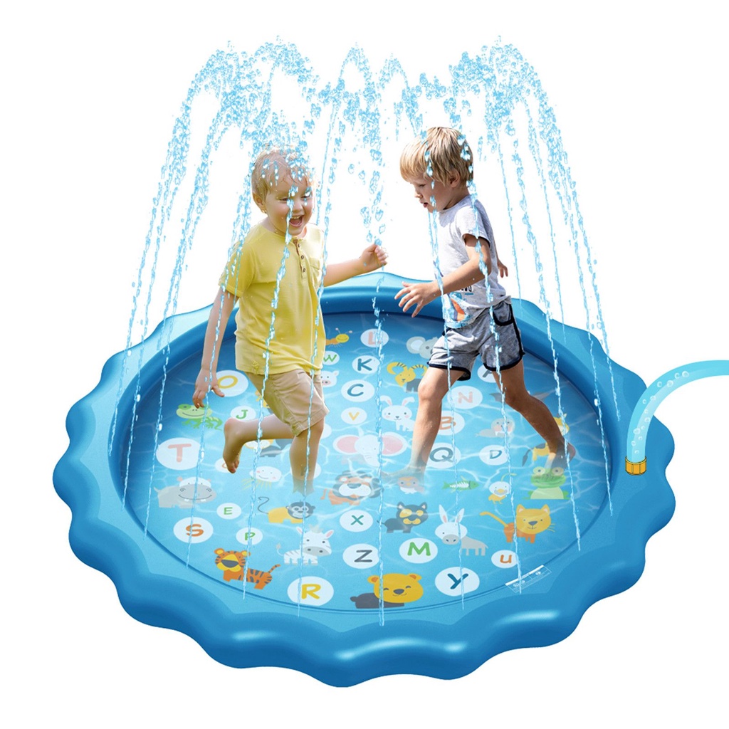 Splash Pool Air Mancur Playmat 170cm / Kolam Air Mancur Anak