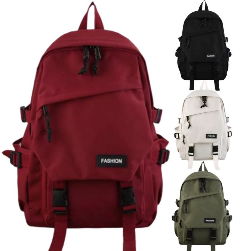 Tas Ransel Backpack Gendong Branded Batam maron