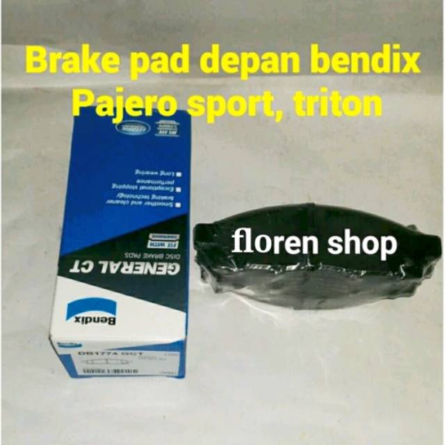 Brake pad depan Pajero sport dan Triton