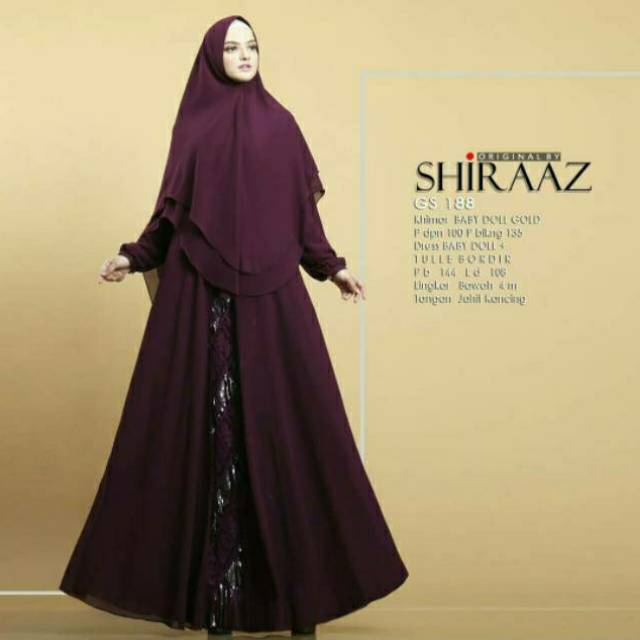 Set shiraaz cantikk preloved like new