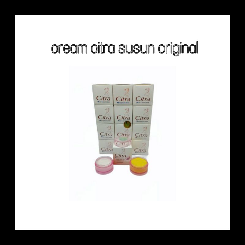 Cream citra Susun 2in1 / PERLUSIN