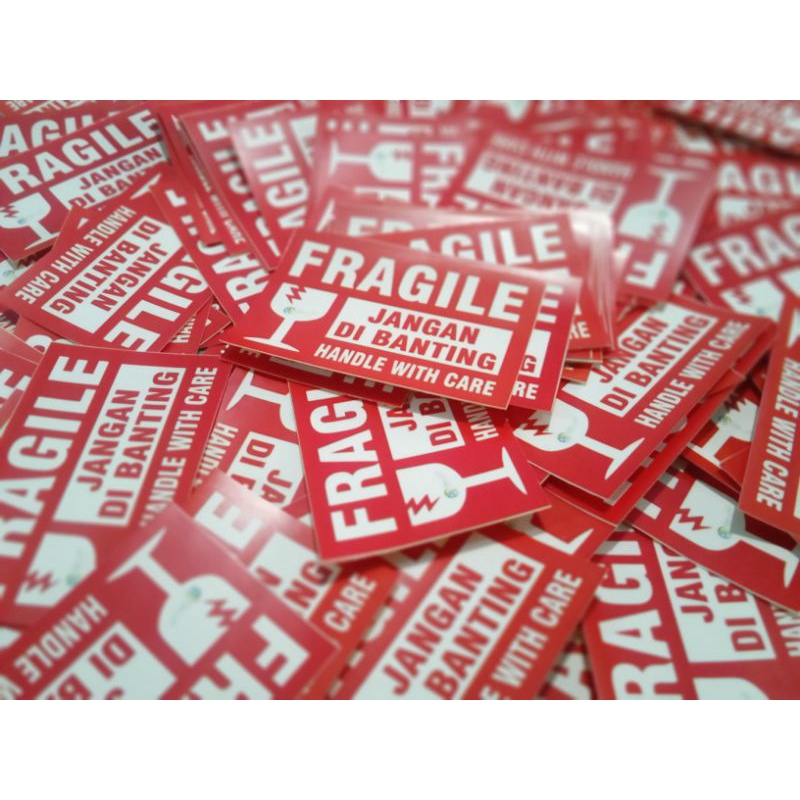 

Sticker Fragile - Jangan Dibanting