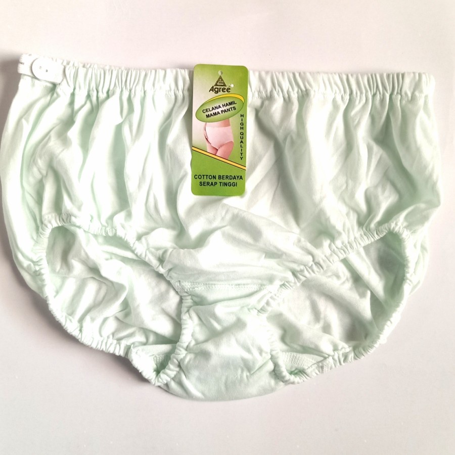 1 Pcs Celana Dalam Ibu Hamil Merk Agree Bahan Katun Lembut CD Underwear Maternity Pakaian Dalam Wanita