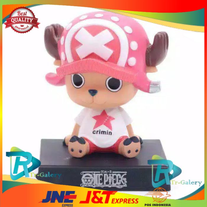 Action Figure One Piece Chopper Pink Pajangan dashboard mobil One Piece Chopper Pink