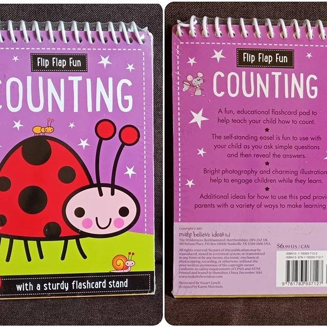 Flip-Flap-Fun Counting Flashcard