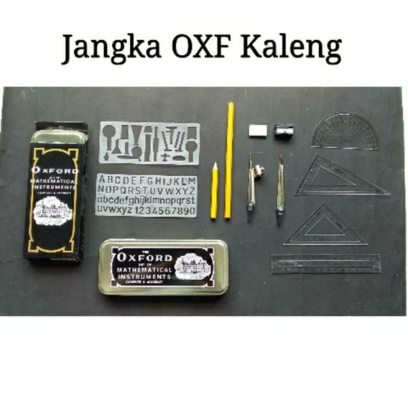 

Jangka Set OXFORD Kotak Kaleng