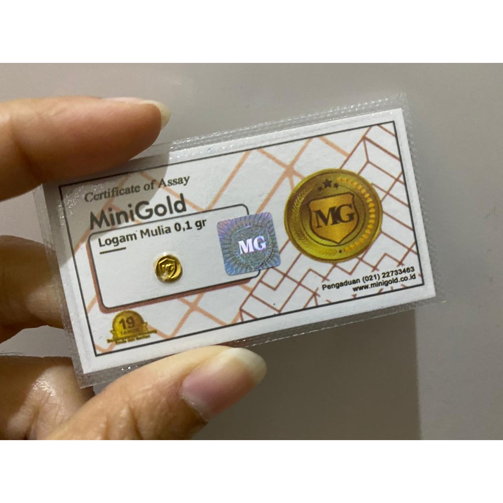 Minigold 0.1 gr