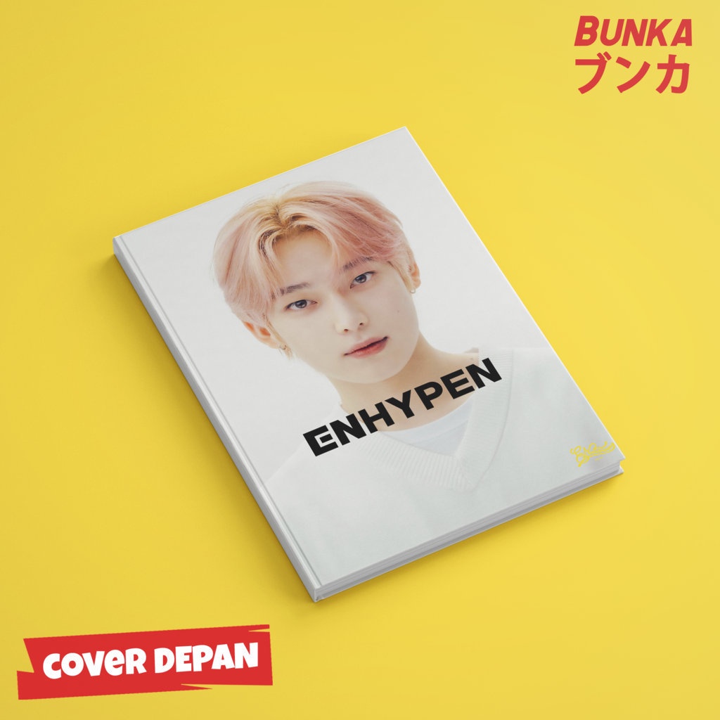 

Notebook KPOP Enhypen Sunoo Hardcover A5 Buku Tulis Catatan Notes Agenda Planner Jurnal