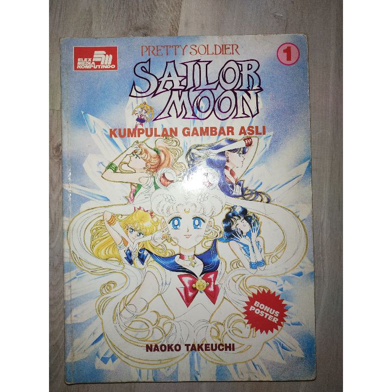 komik Sailor Moon manga artbook kumpulan gambar asli