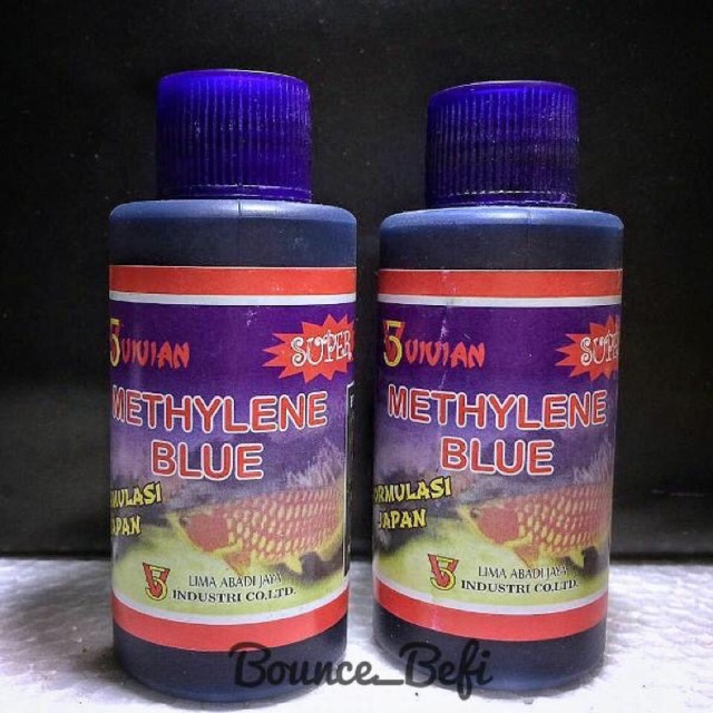 Obat Biru Ikan Cupang Methylene Blue 100ml