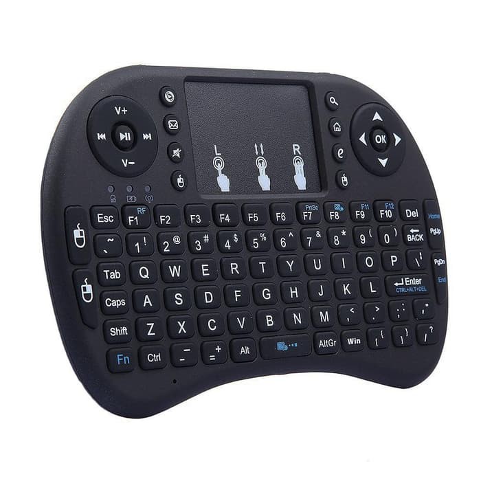 Mini keyboard Wireless 2.4Ghz dengan Touchpad